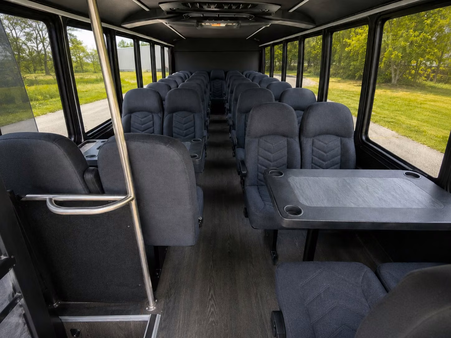 20 passenger minibus inside