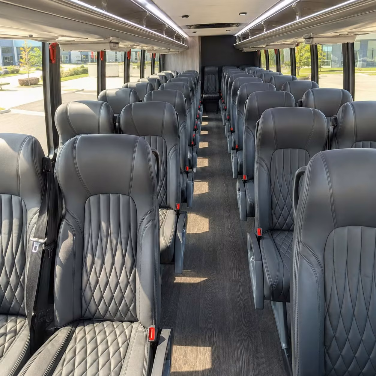 25 passenger minibus inside