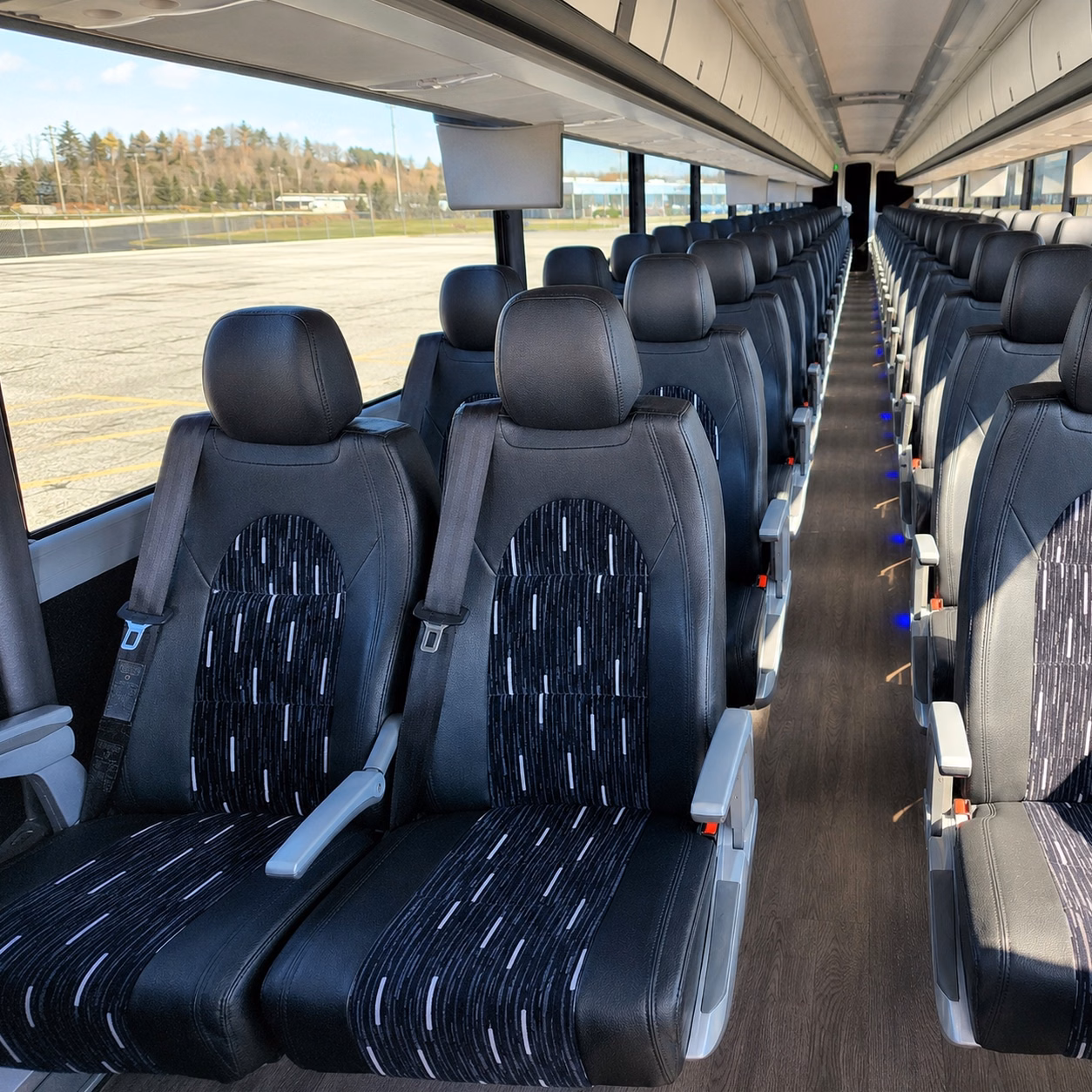 charter bus rentals for upland weddings and special celebrations