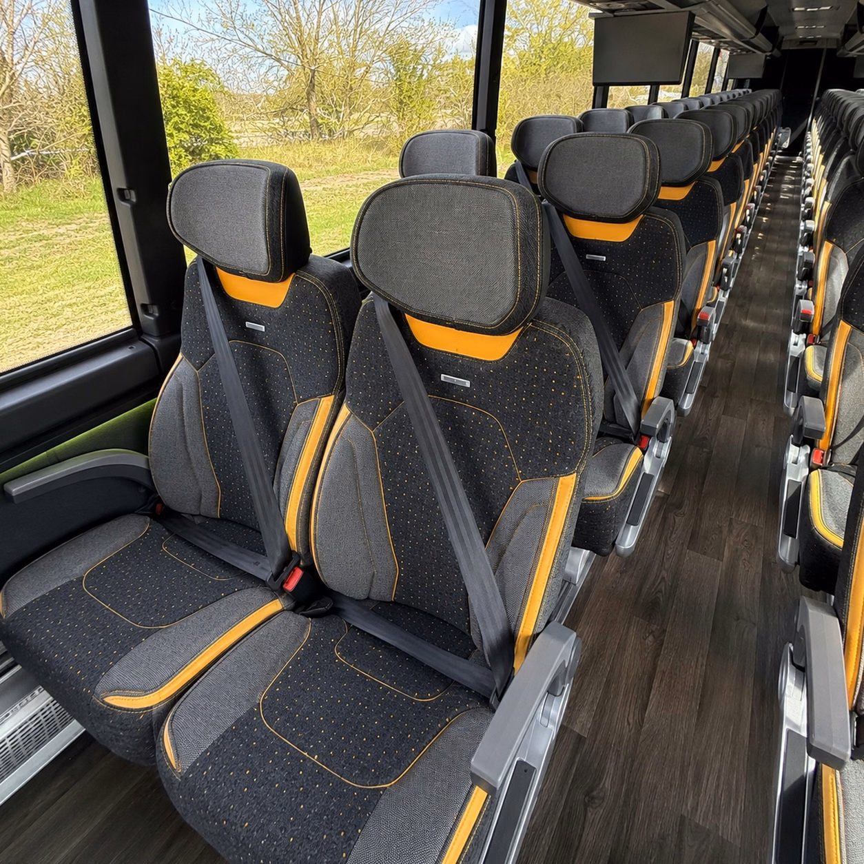 day trips to the discovery cube are even better on a charter bus